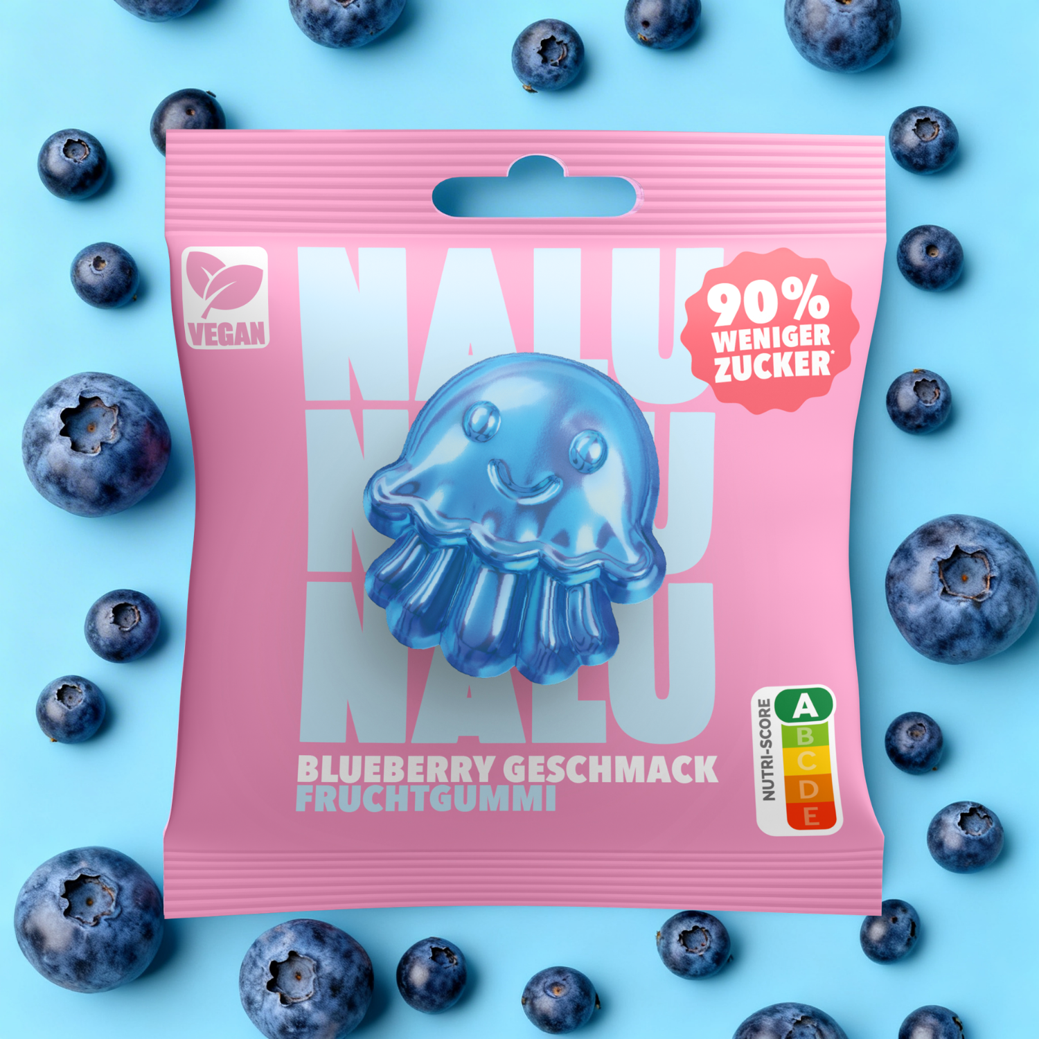 Blueberry Qualle VEGAN (12 Beutel)