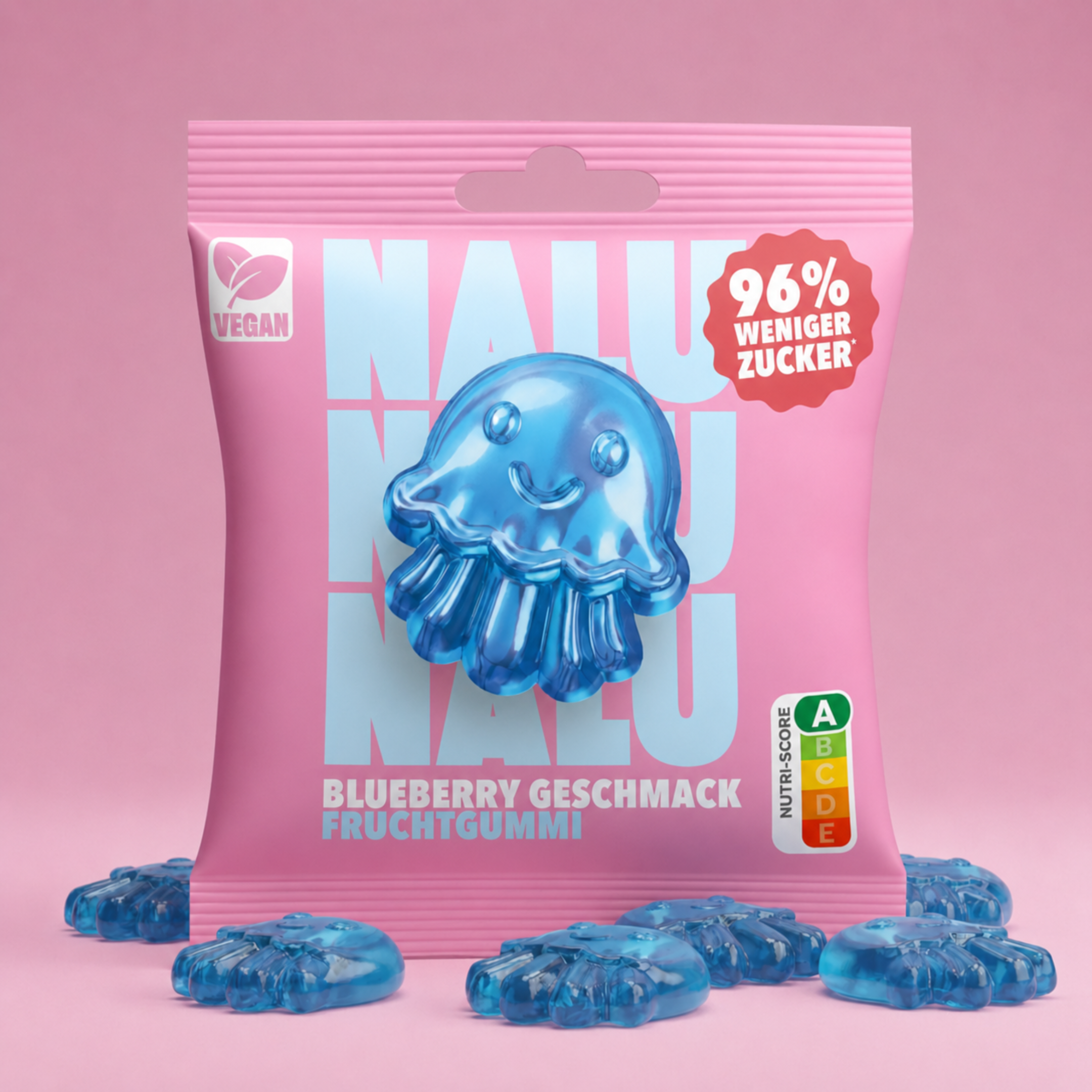 Blueberry Qualle VEGAN (12 Beutel)
