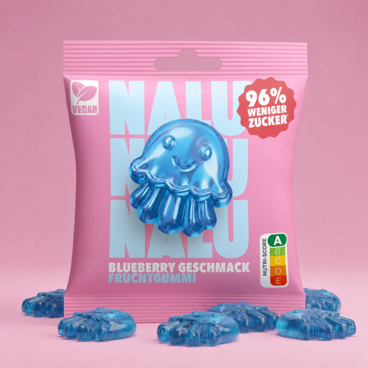Blueberry Qualle VEGAN (12 Beutel)