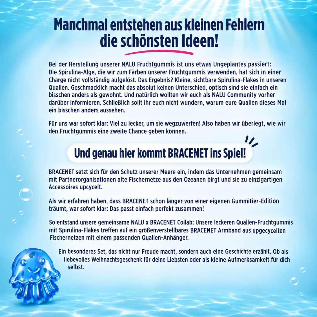 Bracenet Limited Edition (4 Beutel + 1 Armband)