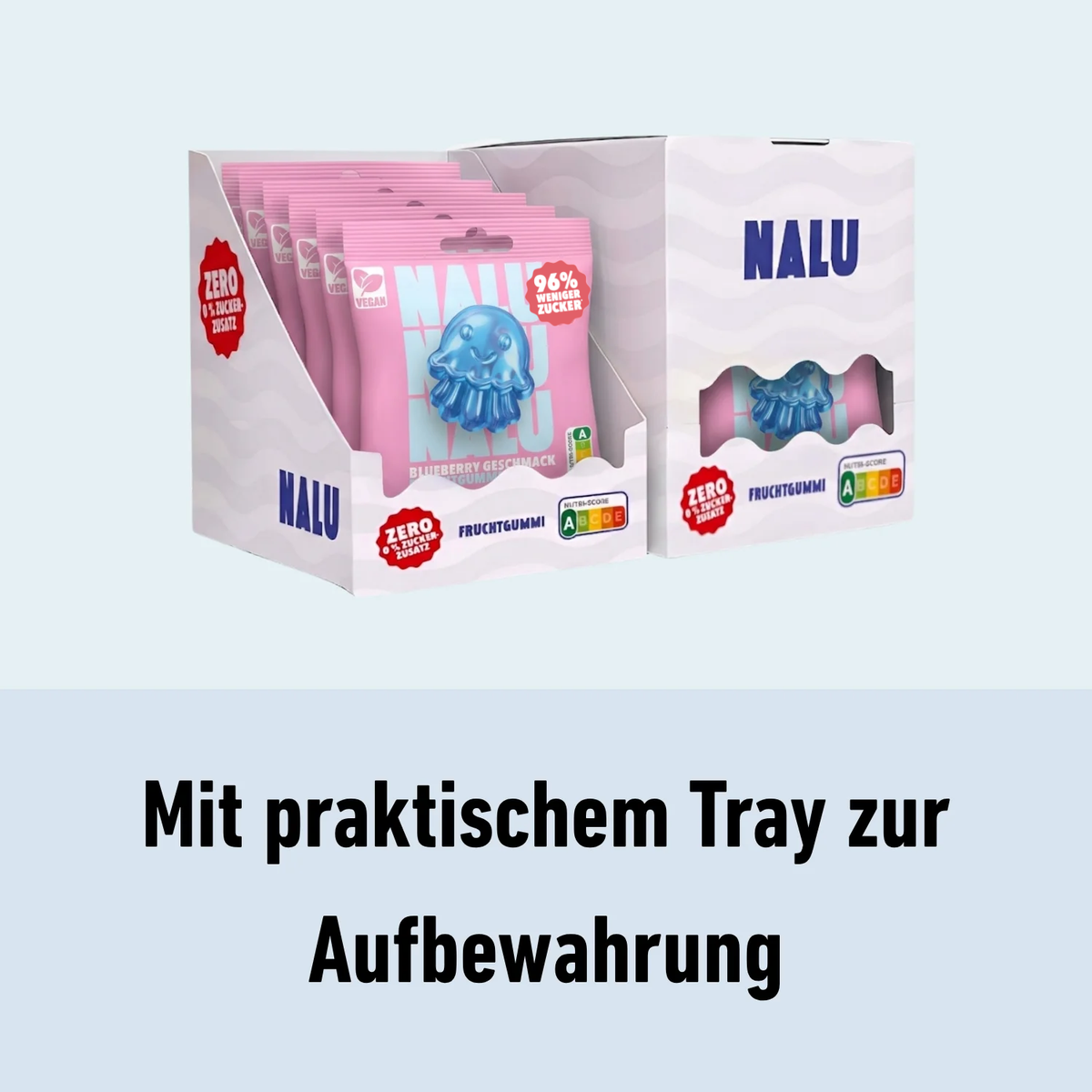 Blueberry Qualle VEGAN (12 Beutel)
