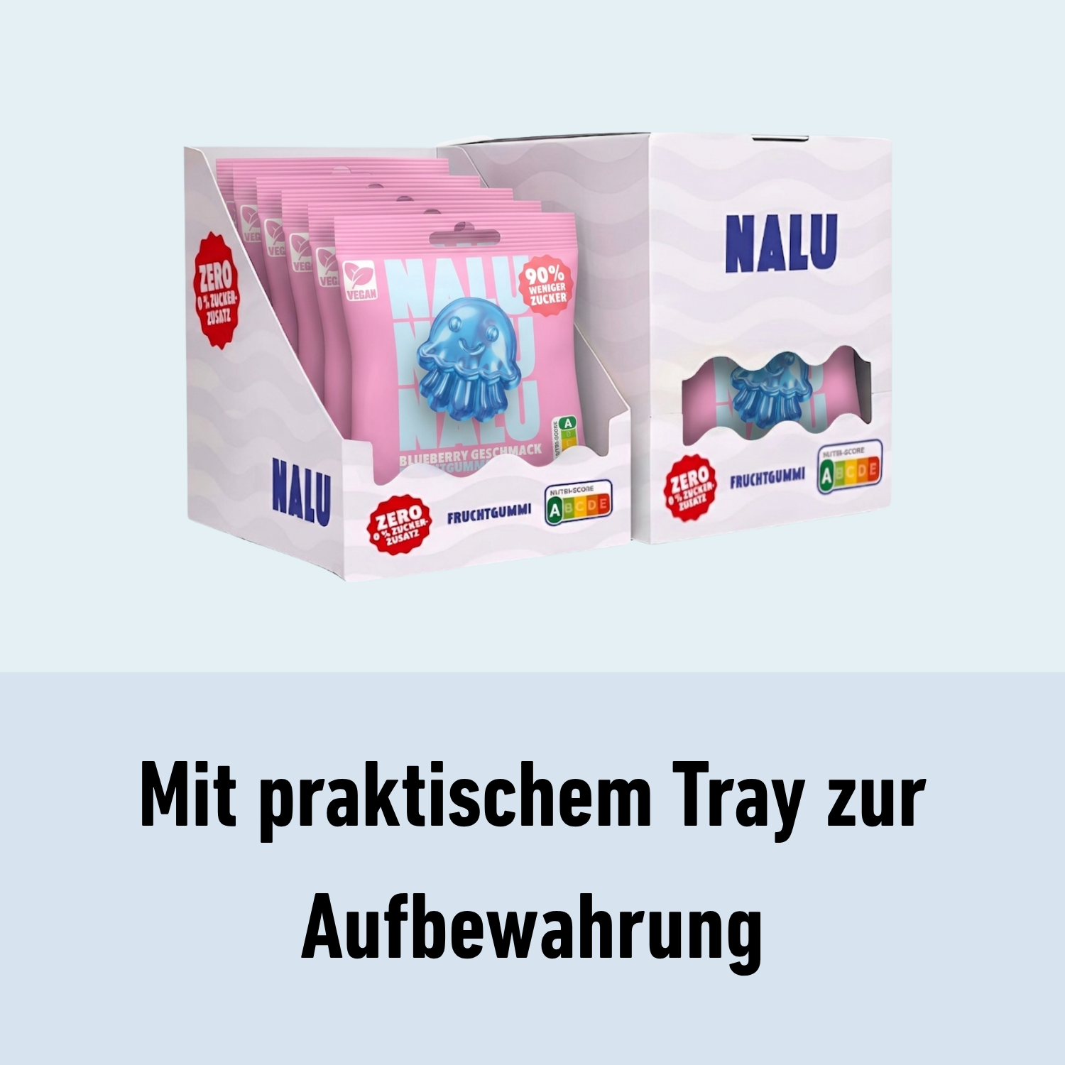 Blueberry Qualle VEGAN (12 Beutel)