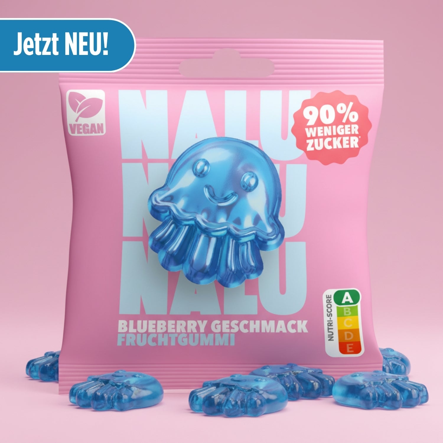Blueberry Qualle VEGAN (12 Beutel)