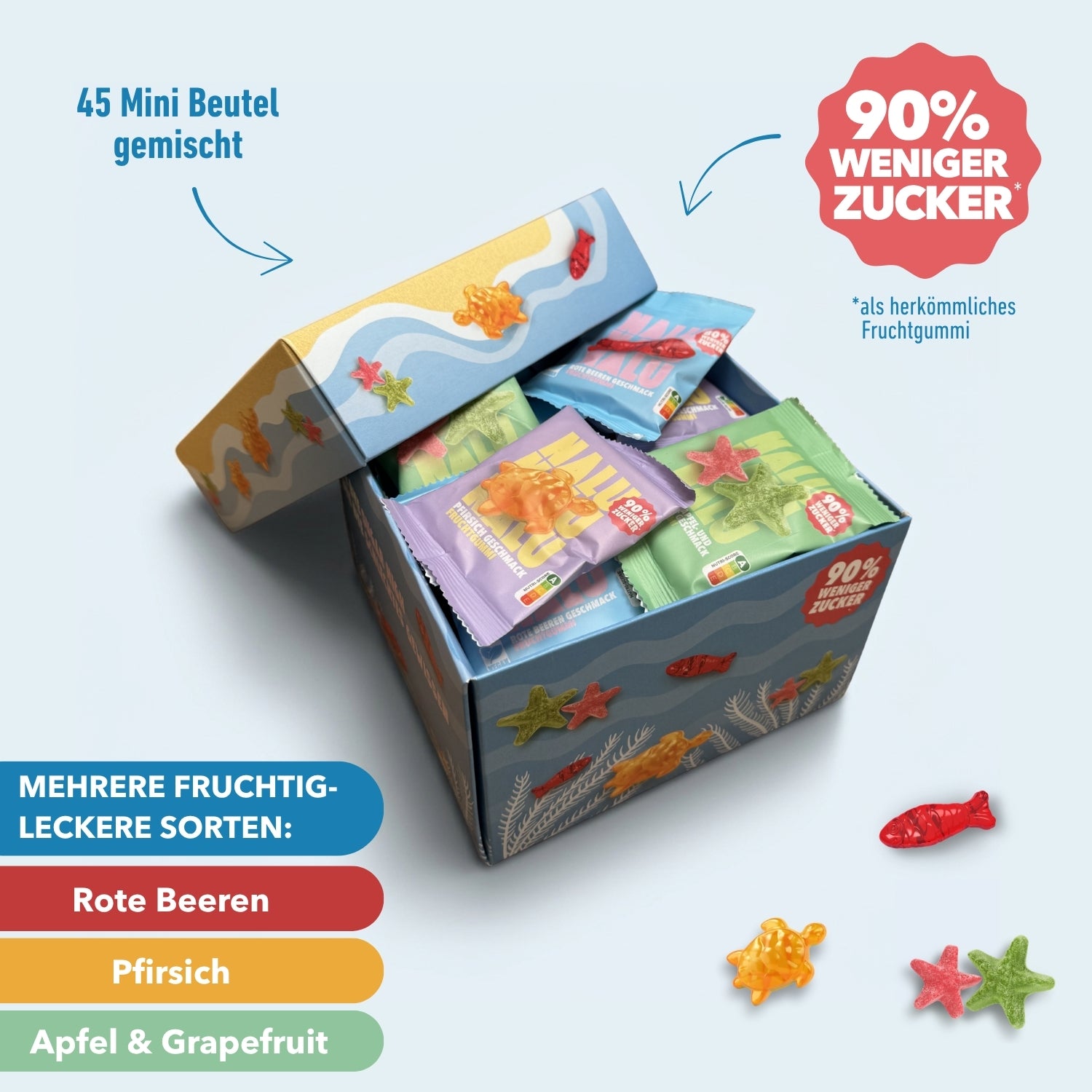 NALU Minis (45 Mini Beutel)